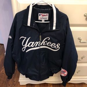 Authentic Men’s fleece lined Yankee jacket SZ M